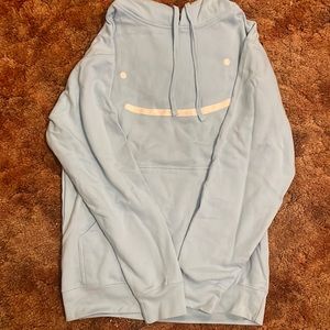 dream blue smile hoodie, sold out, unworn